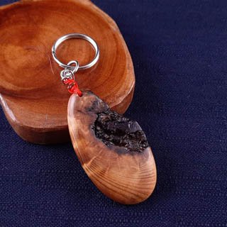 台灣紅檜瘤鑰匙圈 W092 尊貴的獨一無二，獻給獨特的擁有者