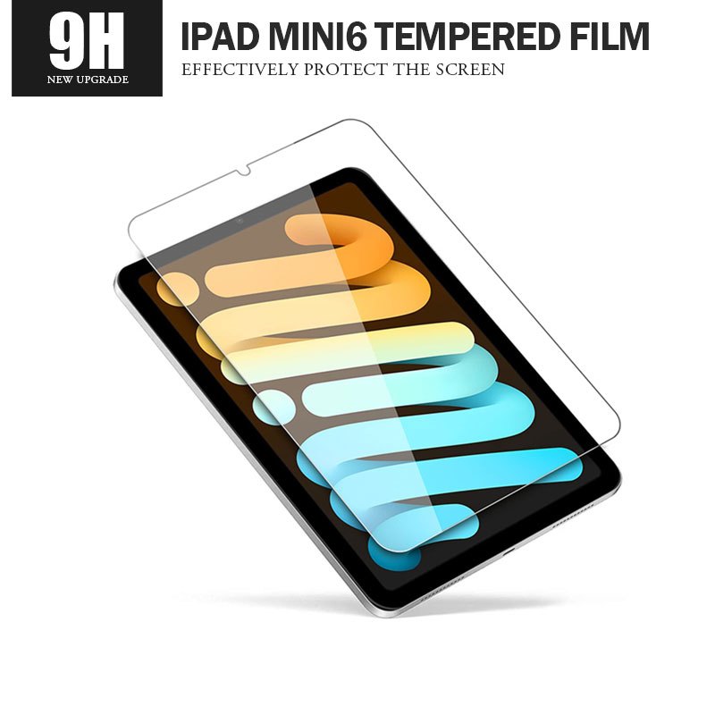 平板鋼化膜 iPad Mini6 8.3吋 玻璃鋼化膜 防刮防磨防爆 9H硬度二次強化玻璃保護貼