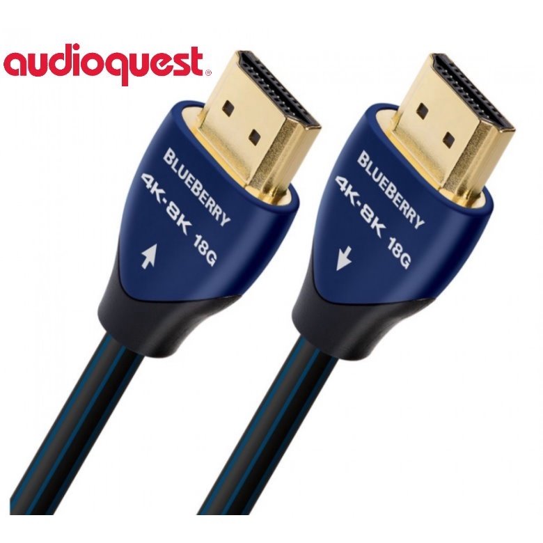Audioquest 美國 Blue Berry HDMI訊號線 4K-8K 【2.0M】