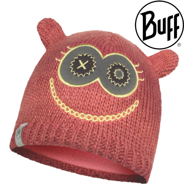 buff monster 兒童 針織保暖造型帽 兒童毛帽 113452 561 玫瑰粉