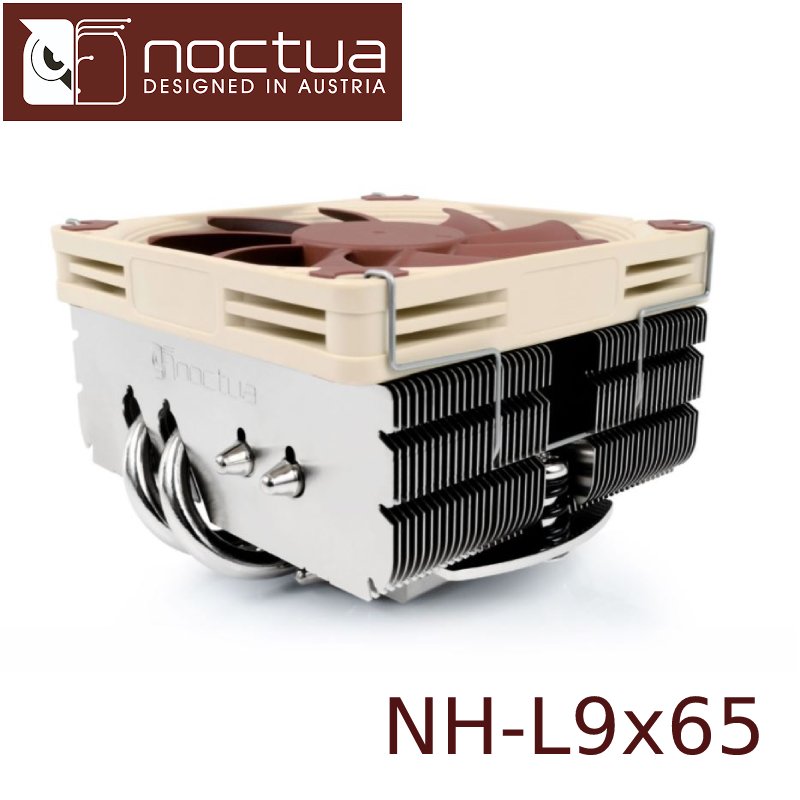noctua 貓頭鷹 nh l 9 x 65 靜音 下吹式 cpu 散熱器 六年保固 高 65 mm 92 mm 風扇
