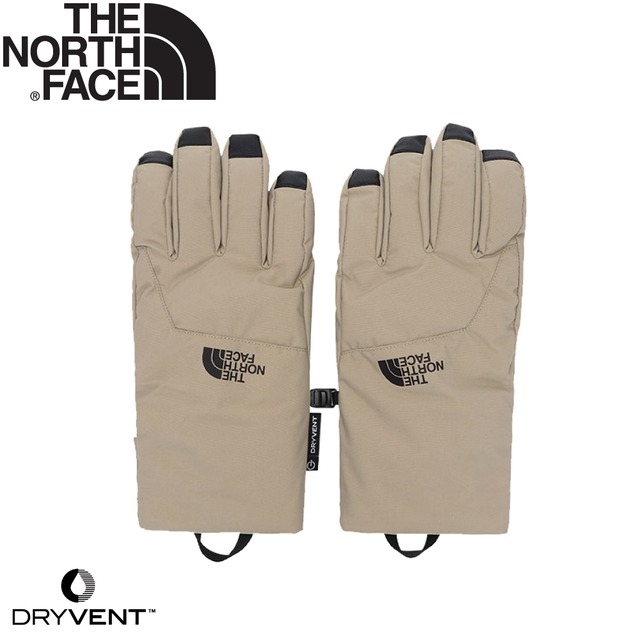 【The North Face DV防水手套《亞麻》】3M3H/機車手套/防滑手套/保暖手套/可觸屏手套