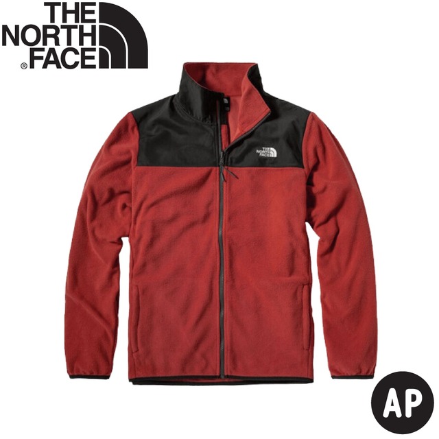 【The North Face 男 可套式刷毛保暖外套 AP《磚紅》】49AE/刷毛外套/立領外套/保暖夾克