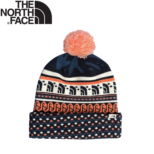 【The North Face 保暖針織毛帽《藍》】4SIE/保暖帽/雪帽/休閒帽/防寒/登山