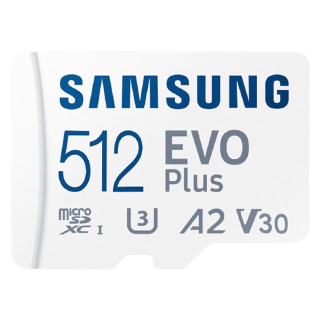 SAMSUNG 三星EVO Plus microSDXC UHS-I U3 A2 V30 512GB T-F 記憶卡 MB-MC512KA