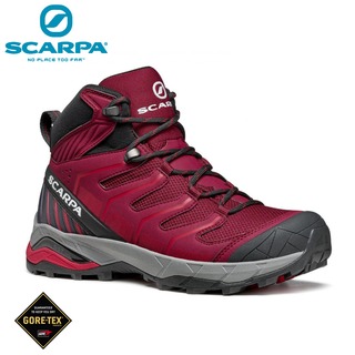 【Scarpa 意大利 女 GORE-TEX高筒登山鞋《紅紫羅蘭/櫻桃紅》】63090-202/登山鞋/戶外鞋