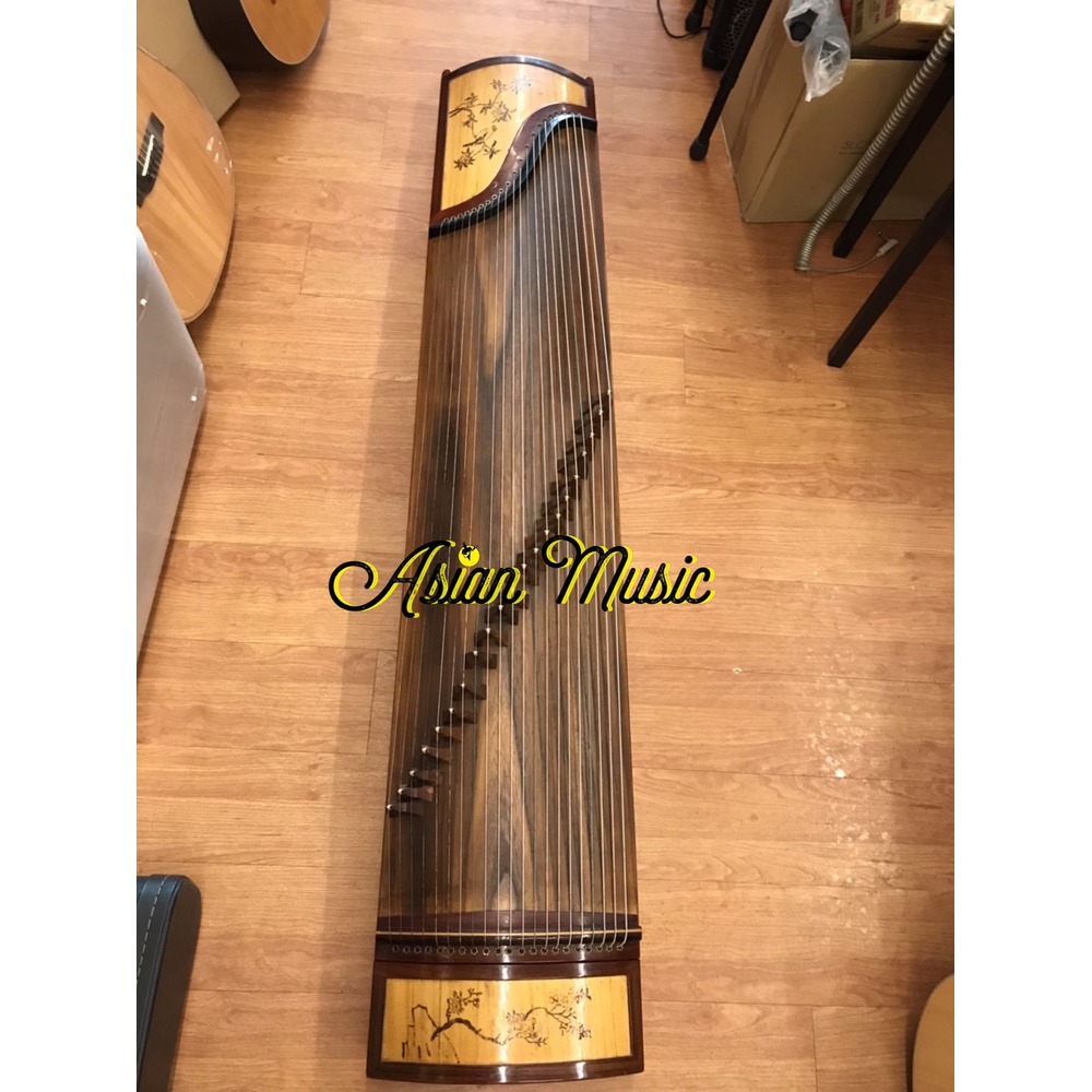 亞洲樂器 中國樂器 高級古箏、21弦古箏長度五尺三，出清價特價