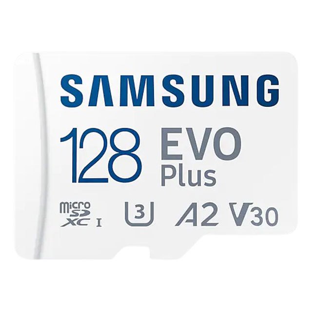 Samsung 三星 EVO Plus 128GB microSDXC UHS-I U3 A2 V30 記憶卡 MB-MC128KA