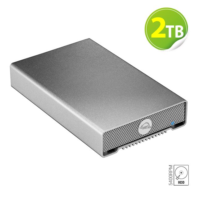 2TB (5400轉) OWC Mercury Elite Pro Mini USB 3.2 Gen2 2.5吋SATA硬碟外接盒