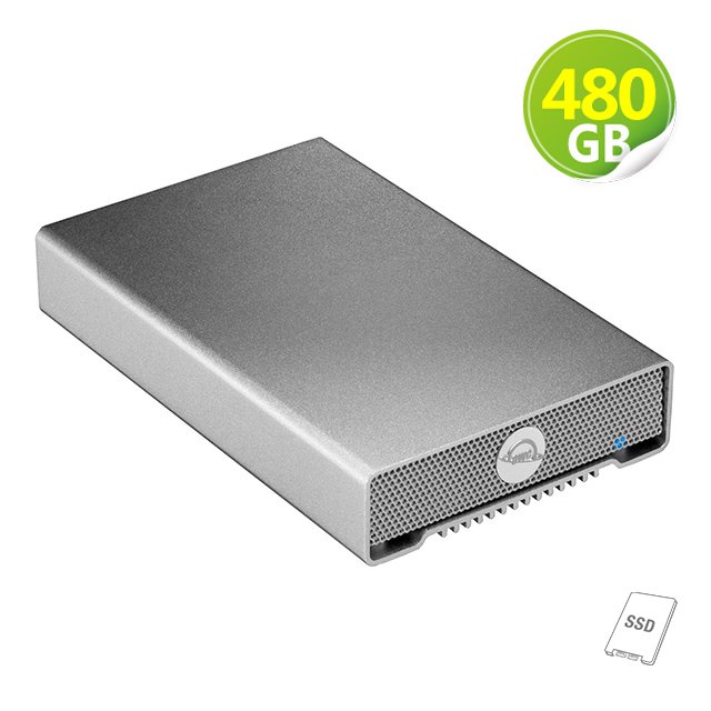 480GB SSD OWC Mercury Elite Pro Mini USB 3.2 Gen2 2.5吋SATA硬碟外接盒