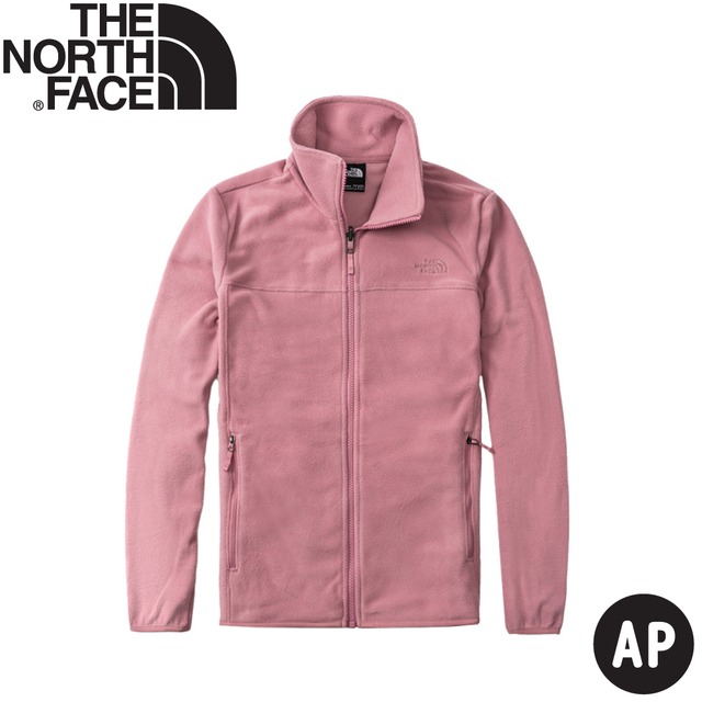 【The North Face 女 可套式刷毛保暖外套 AP《粉》】4NAQ/刷毛外套/立領外套/保暖夾克