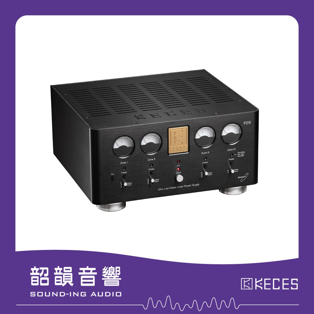 【韶韻音響】KECES P28 含USB共6組直流線性電源供應器