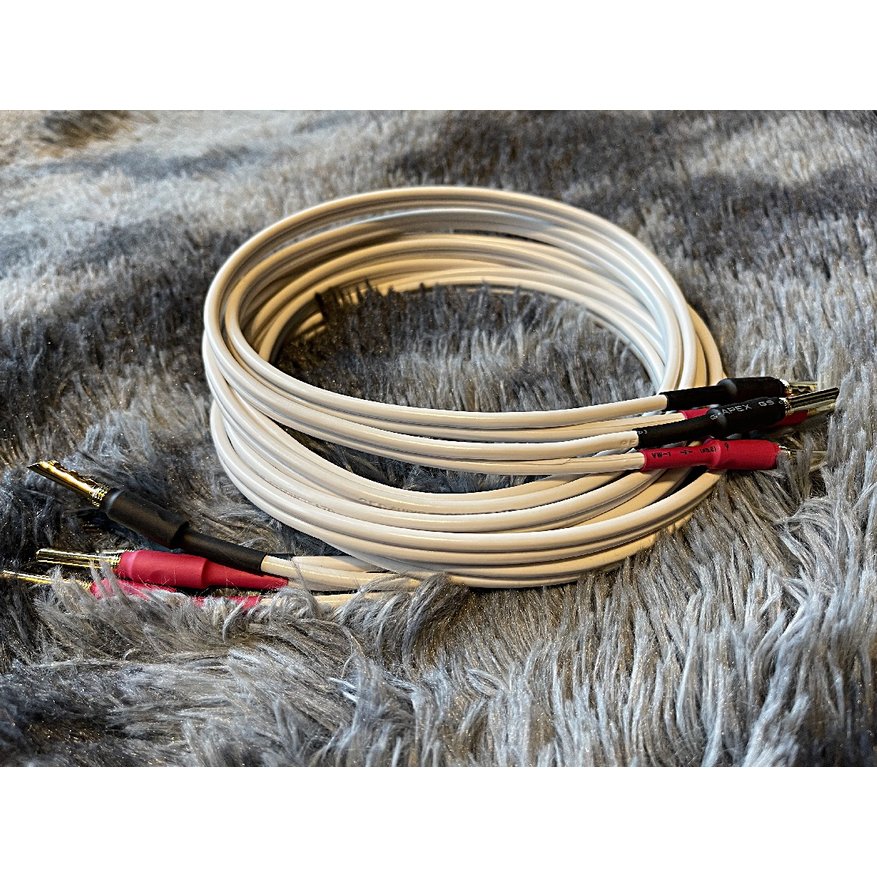 『盛昱音響』純手工製發燒级喇叭線 - 英國 QED Classic 79 strand 2.5米+2.5米