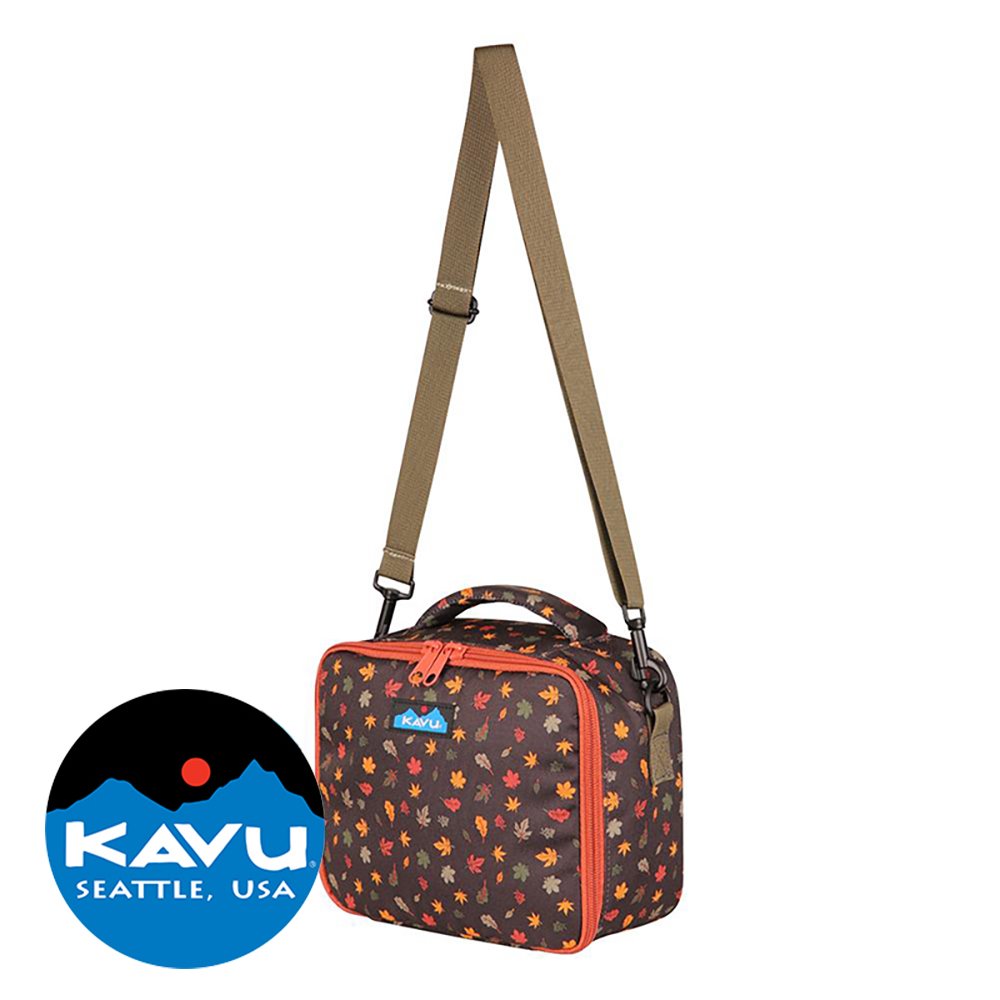 【KAVU】Lunch Box便當保溫袋『風葉』K9017 露營｜休閒｜旅遊｜戶外｜肩背包｜斜背包