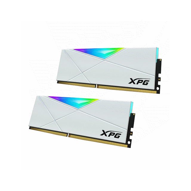 威剛 XPG D50 RGB超頻 DDR4 8GB*2 白(全機適用) 記憶體