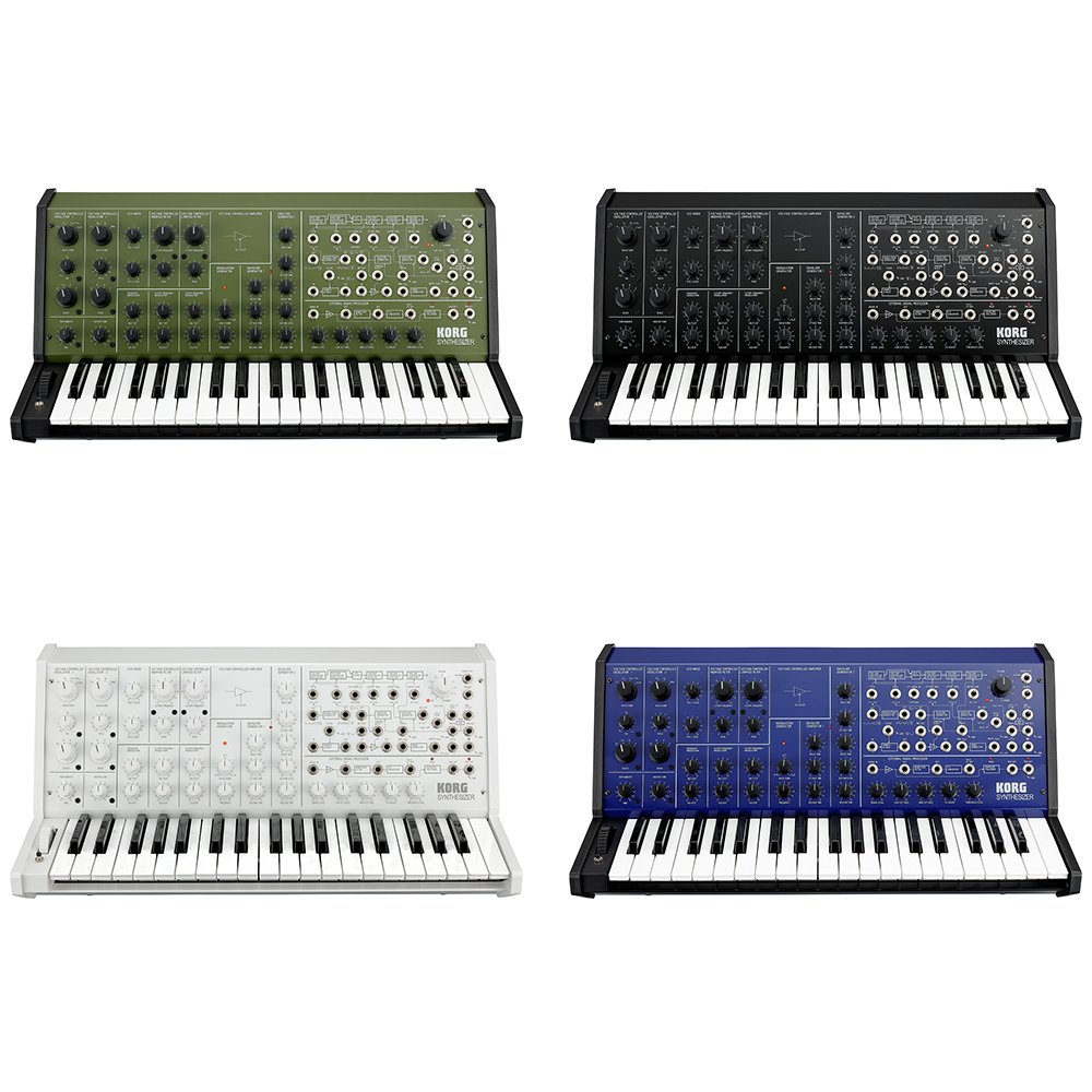 KORG】MS-20 FS經典復刻版類比合成器限量四色- PChome 商店街