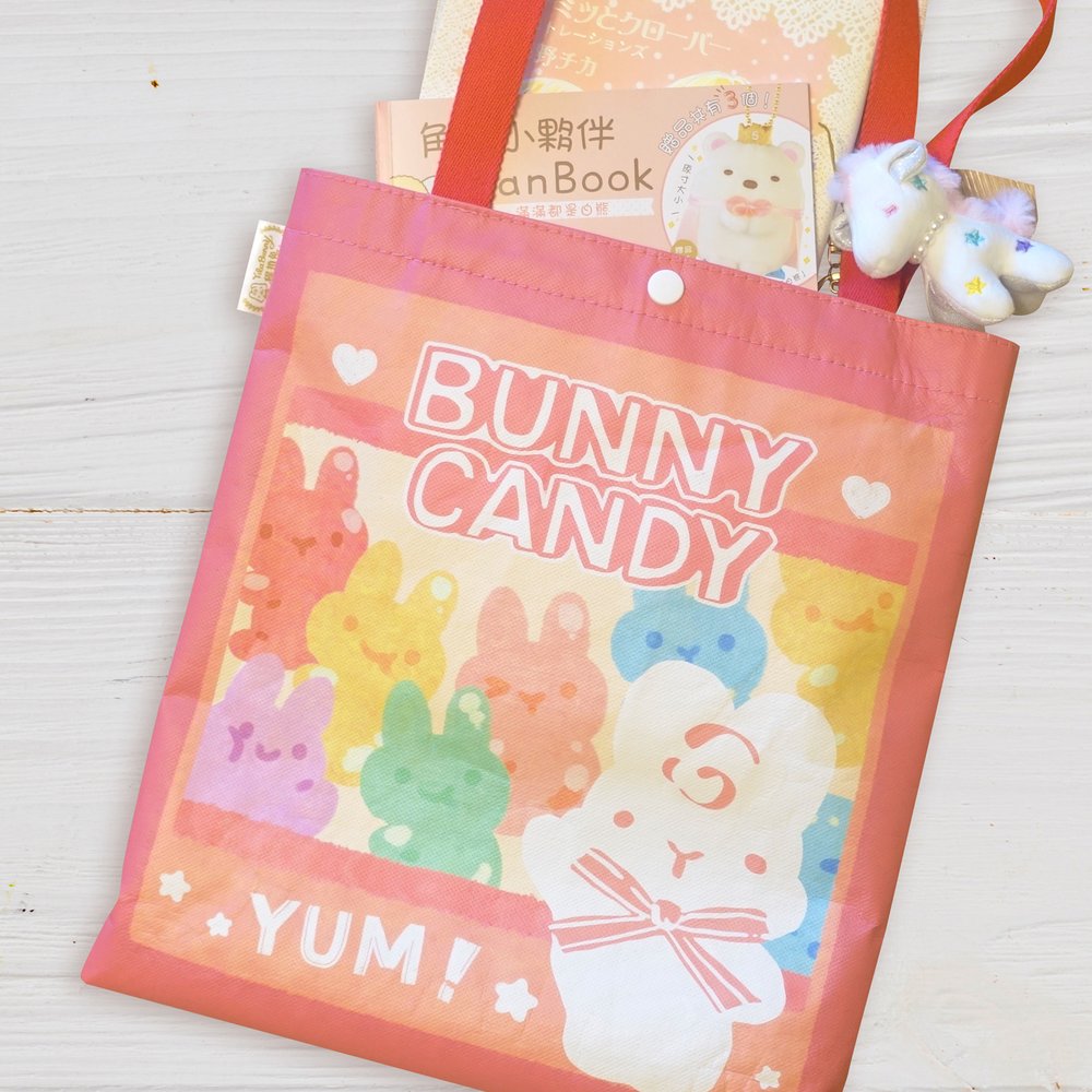 【禮物共和國】Sunny Bag x 緹拉兔 糖果系列 側背包-棉花糖