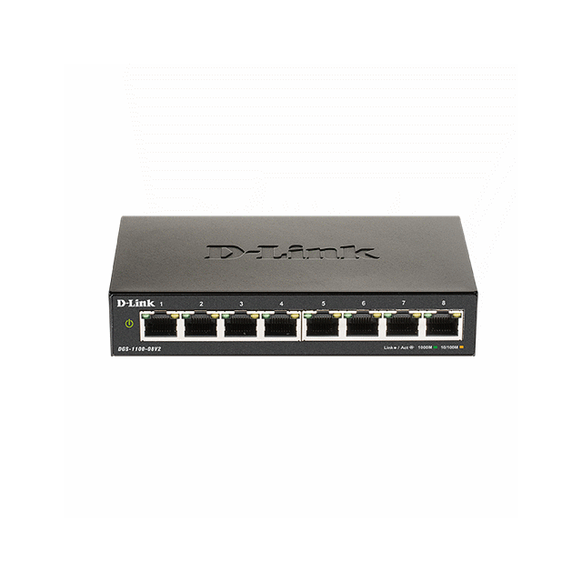 3c91/DGS-1100-08V2/ D-Link/8埠 Easy Smart Switch/