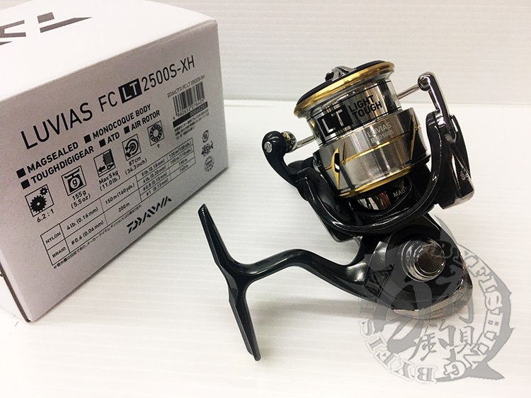 ◎百有釣具◎DAIWA 20 LUVIAS FC LT 紡車捲線器 2500S-XH(276405)導入單殼式機身技術與ZAION材質使強度來到了新高點