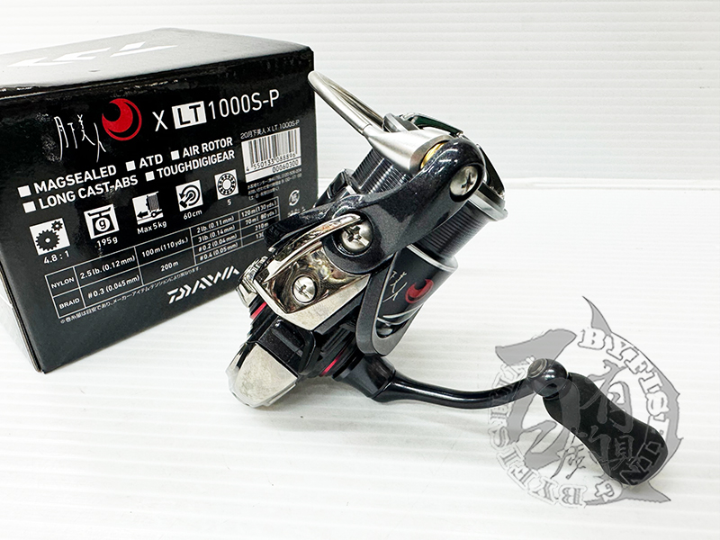 ◎百有釣具◎DAIWA 月下美人X 紡車捲線器1000S-P(088896)/ 2000S