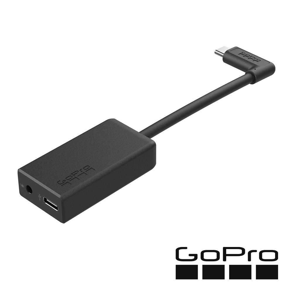 GoPro AAMIC-001 專業級 3.5mm麥克風轉接頭 適用HERO 5/6/7/8/9/10 正成公司貨
