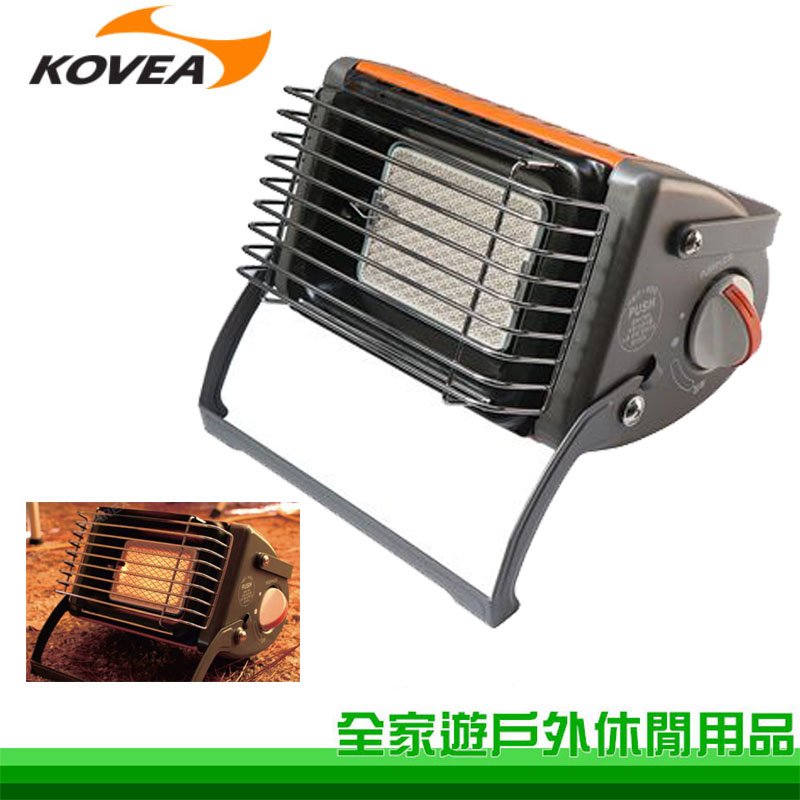 【全家遊戶外】KOVEA 韓國 戶外暖爐CUPID 攜帶式 卡式暖爐 陶瓷暖爐 瓦斯爐 KGH-1203