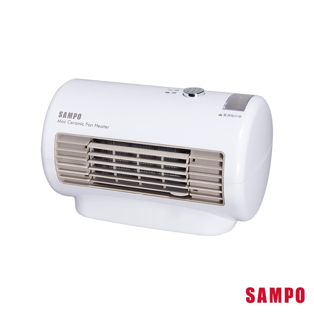 【SAMPO聲寶】迷你陶瓷電暖器 HX-FD06P【超商限兩台】