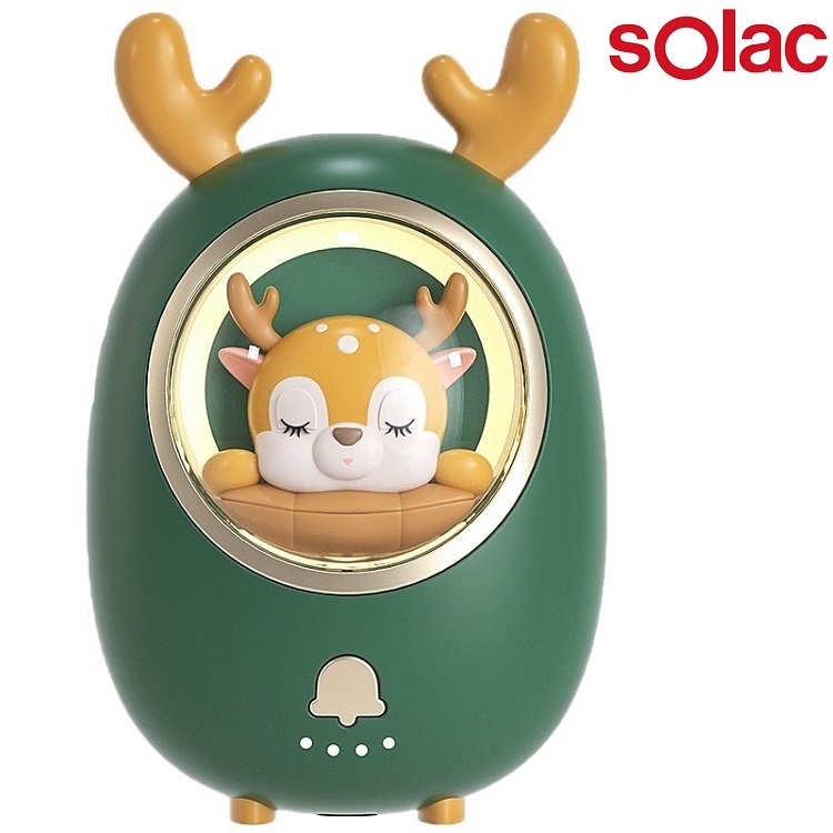 Solac 星寵充電式暖暖包/懷爐/暖蛋/暖手寶 森林麋鹿款 SWL-I03G