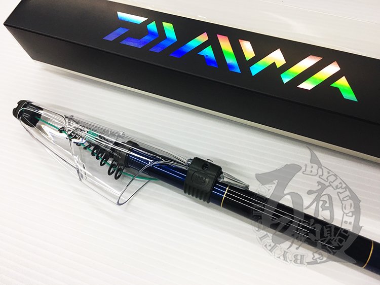 ◎百有釣具◎DAIWA 振出小船竿﹧海上釣堀 CLUB BLUE CABIN (CBC) H-400 (876599)~龍鳳尾，全竿對準線 藍色竿身  下殺最低價