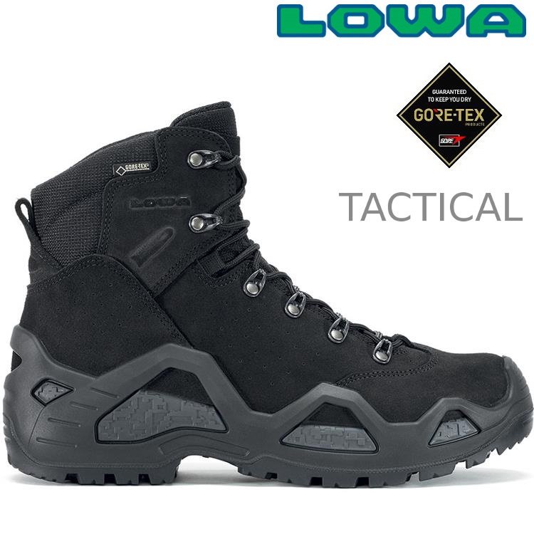 Lowa Z-6S GTX Ws C 女款 中筒軍用鞋(C) 軍靴/戰術靴/防水登山鞋 LW320688 0999 黑