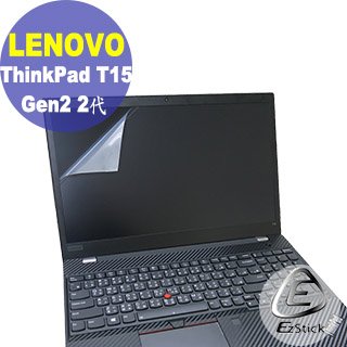 【Ezstick】Lenovo ThinkPad T15 Gen2 靜電式筆電LCD液晶螢幕貼 (可選鏡面或霧面)
