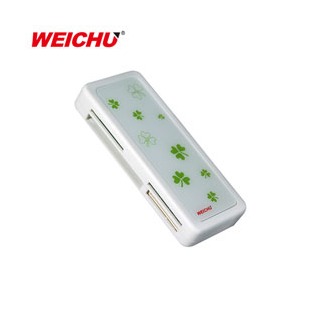 WEICHU 威聚科技 USB 2.0 HUB + 52多合一讀卡機 幸運戀 HR-520W