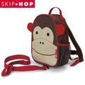 美國SKIP HOP mini backpack with rein 可愛動物園迷你背包(附防走失帶)---猴子