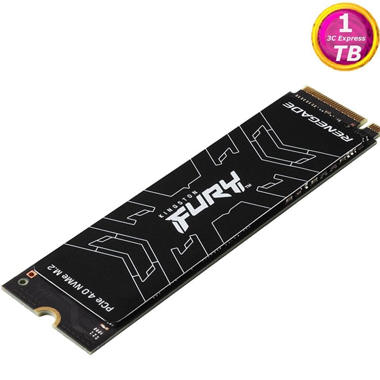 Kingston 金士頓 1TB 1T FURY Renegade PCIe 4.0 NVMe M.2 SSD 內接固態硬碟