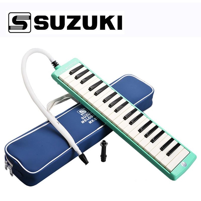 ☆唐尼樂器︵☆ SUZUKI MX-37D MX37D 37鍵口風琴(原廠公司貨)附贈短管、長管、攜帶盒