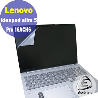 Lenovo IdeaPad Slim 5 Pro 16ACH6 特殊規格 靜電式筆電LCD液晶螢幕貼 (可選鏡面或霧面