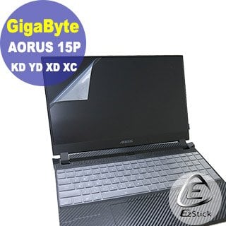 Gigabyte AORUS 15P KD YD XD 特殊規格 靜電式筆電LCD液晶螢幕貼 (可選鏡面或霧面)