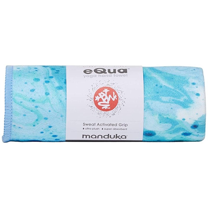 Manduka eQua Mat Towel 瑜珈鋪巾 Splatter Splash Blue