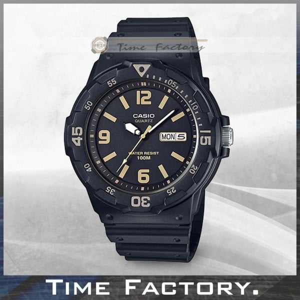 【時間工廠】全新公司貨 CASIO DIVER LOOK 潛水風膠帶腕錶 MRW-200H-1B3
