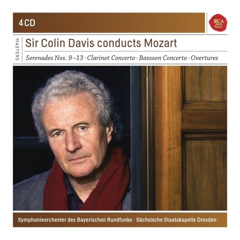 莫札特: 小夜曲與歌劇序曲 / 柯林．戴維斯 (4CD) Sir Colin Davis Conducts Mozart Serenades &amp; Overtures / Sir Colin Davis (4CD)