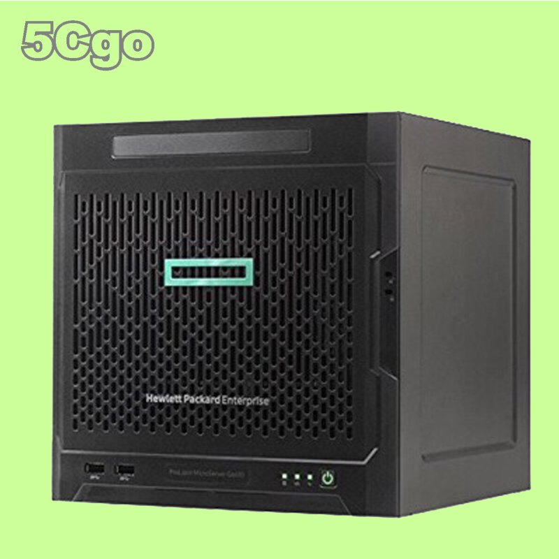 5Cgo【權宇】惠普HP MicroServer gen10 NAS 四盤位塔式伺服器 X3216/X3421 8G(美版 雙核 X3216+8G 標配)含稅