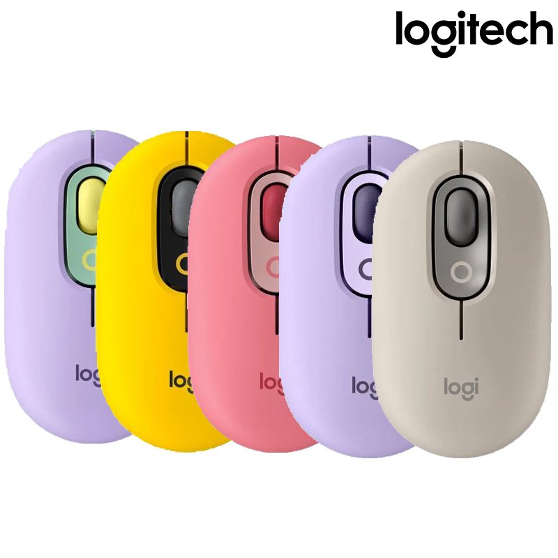 logitech 羅技 pop mouse 藍芽 無線滑鼠 emoji 自訂鍵 不含 logi bolt 接收器