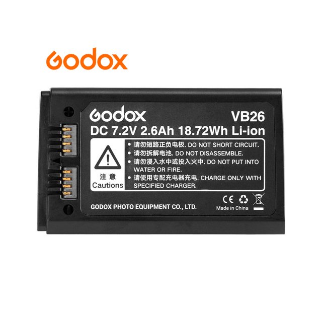 河馬屋 GODOX VB26 FOR V1 V860III 鋰電池 DC7.2V/3000mAh VB26A