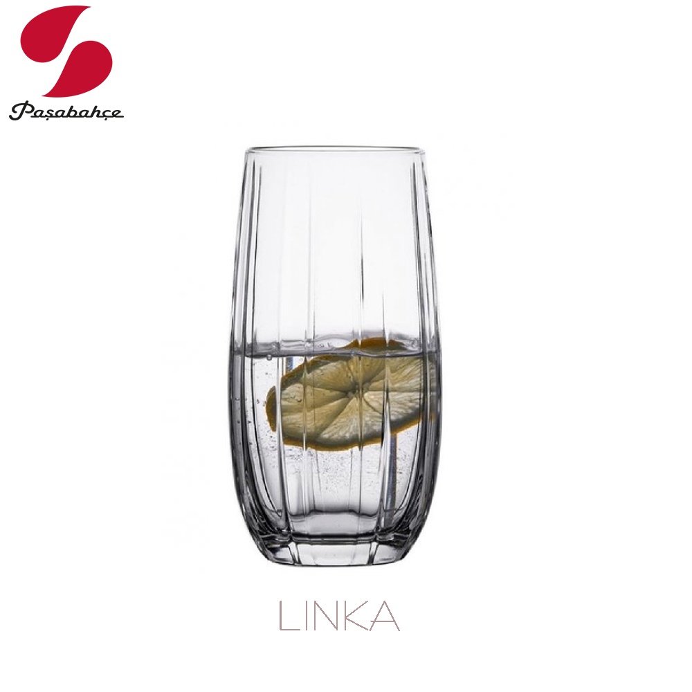 Pasabahce LINKA 刻紋水杯 玻璃杯 飲料杯 果汁杯 500mL