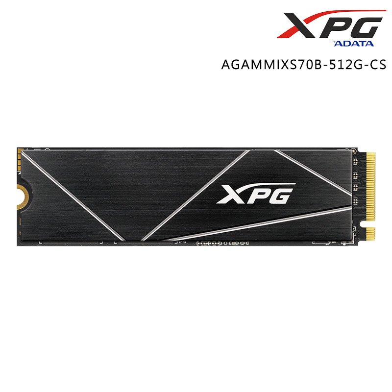ADATA 威剛 XPG GAMMIX S70 BLADE 512GB PCIe 4.0 M.2 2280 SSD 固態硬碟 /紐頓e世界