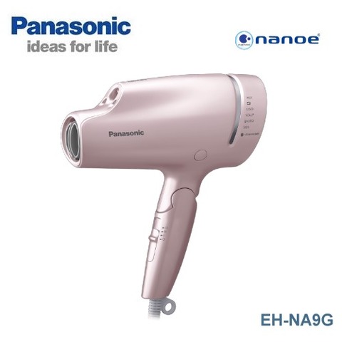Panasonic 奈 米水離 子吹風機 粉金 EH-NA9G
