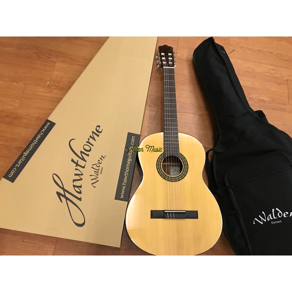 亞洲樂器 美國品牌 單板古典吉他 WALDEN HAWTHORNE HN420、贈琴袋