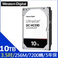WD【Ultrastar DC HC330】企業級 10TB/7200轉/256MB/3.5吋/5Y