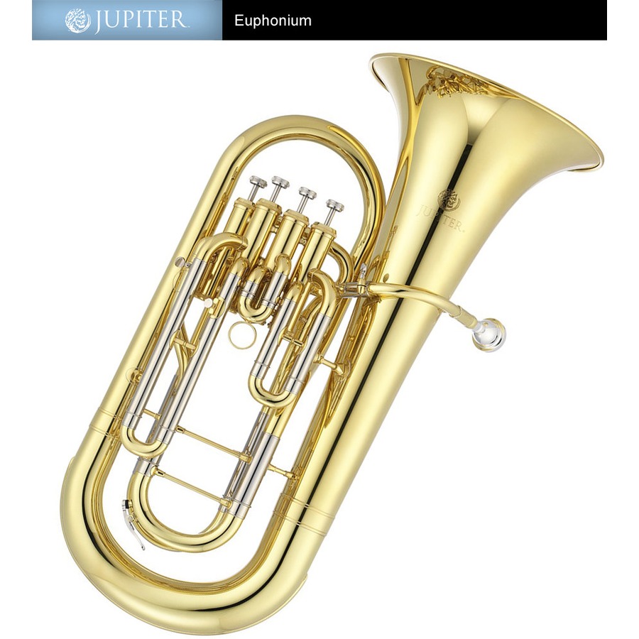 亞洲樂器 JUPITER Euphonium Bb調粗管上低音號 管樂班指定款 JEP1000