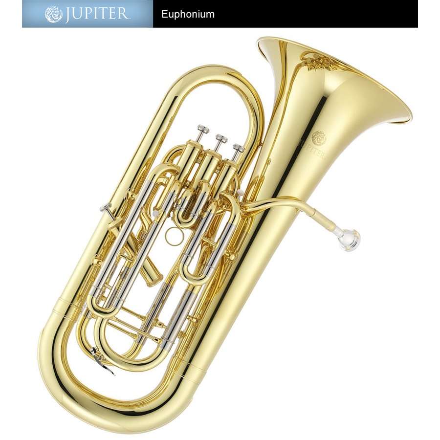 亞洲樂器 JUPITER Euphonium Bb調粗管上低音號 管樂班指定款 JEP1020
